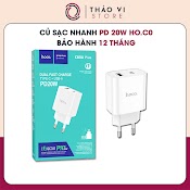 Củ Sạc Nhanh 20W Ho.co C80A Plus 2 Cổng Pd & Qc3.0 Chính Hãng