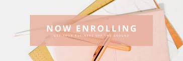 Now Enrolling - Twitter Header template