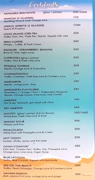 Montego Bay Beach Village menu 3