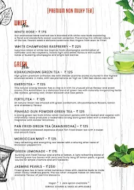 Tea Villa Cafe menu 6