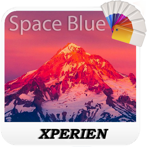 Theme XPERIEN™ - Space Blue 個人化 App LOGO-APP開箱王