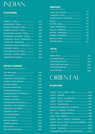Turquoise Kitchen menu 1