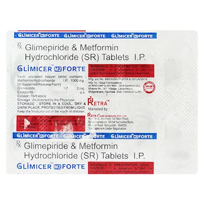 Glimicer-M2 Forte Tablet 10's