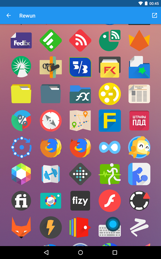 Rewun - Icon Pack - screenshot