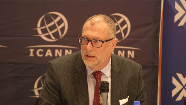 ICANN president Goran Marby during the MRS cluster launch in Nairobi on November 15,2022.