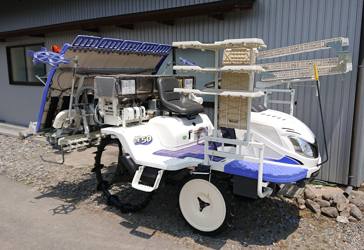 キャンターの田植え機購入しました・GW・コロナウイルスに負けるな・ブルーバード・ハイゼットに関するカスタム事例の投稿画像4枚目