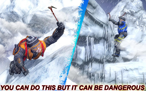 Snow Cliff Climbing 2017