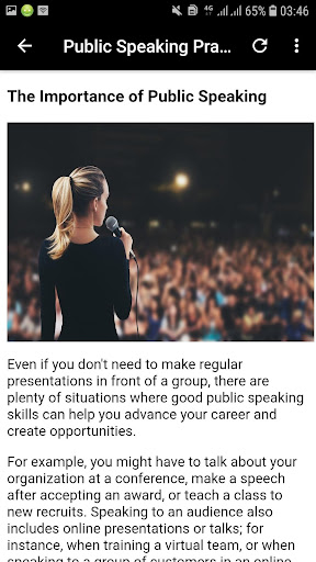 Public Speaking Offline