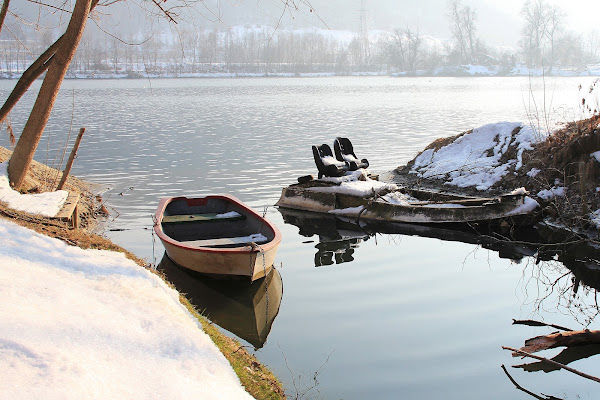 L'imbarcadero d'inverno di giacominet