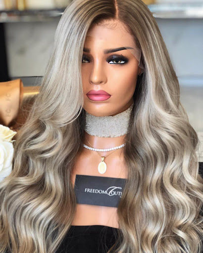 Title 5, High-temperature silk chemical fiber wig for ea...