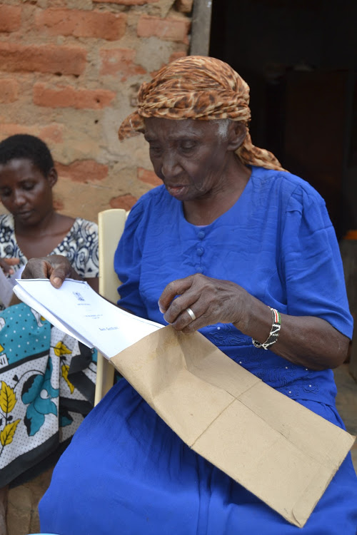 Nduku Mausu at her home in Chuluni village on Tuesday, May 28