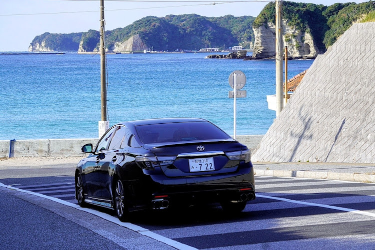 マークXの守谷海岸・蒼海・陸海空・紅一点・車検に関するカスタム事例の投稿画像5枚目