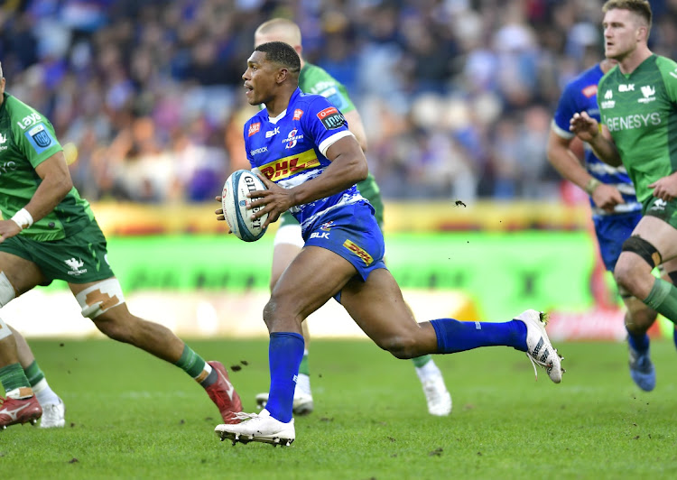 The Stormers' Damian Willemse during the URC semifinal match against Connacht on Saturday at the DHL Stadium in Cape Town. Picture: ASHLEY VL0TMAN/GALLO IMAGES