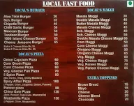 Local Fast Food menu 7