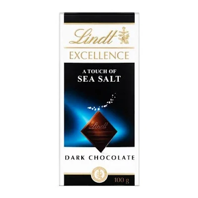 Lindt Excellence Sea Salt Dark Chocolate 100 Gm