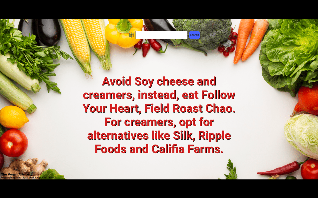 The Vegan Advice Preview image 0