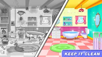 Doll House Cleanup Design Game APK for Android Download