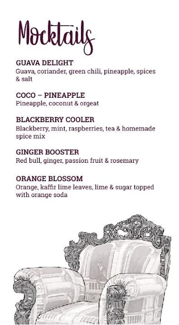 Plum menu 