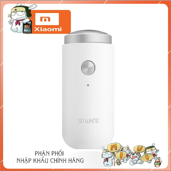 Máy Cạo Râu Xiaomi Mini Pin Jing So White Thông Minh - Máy Cạo Râu Thông Minh