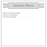 Aarti's Choco Affair menu 1