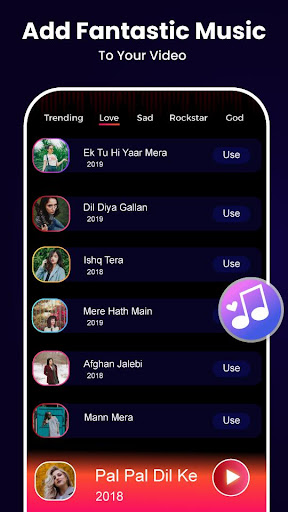 Mbit Musical Video  Particle.ly Video Maker