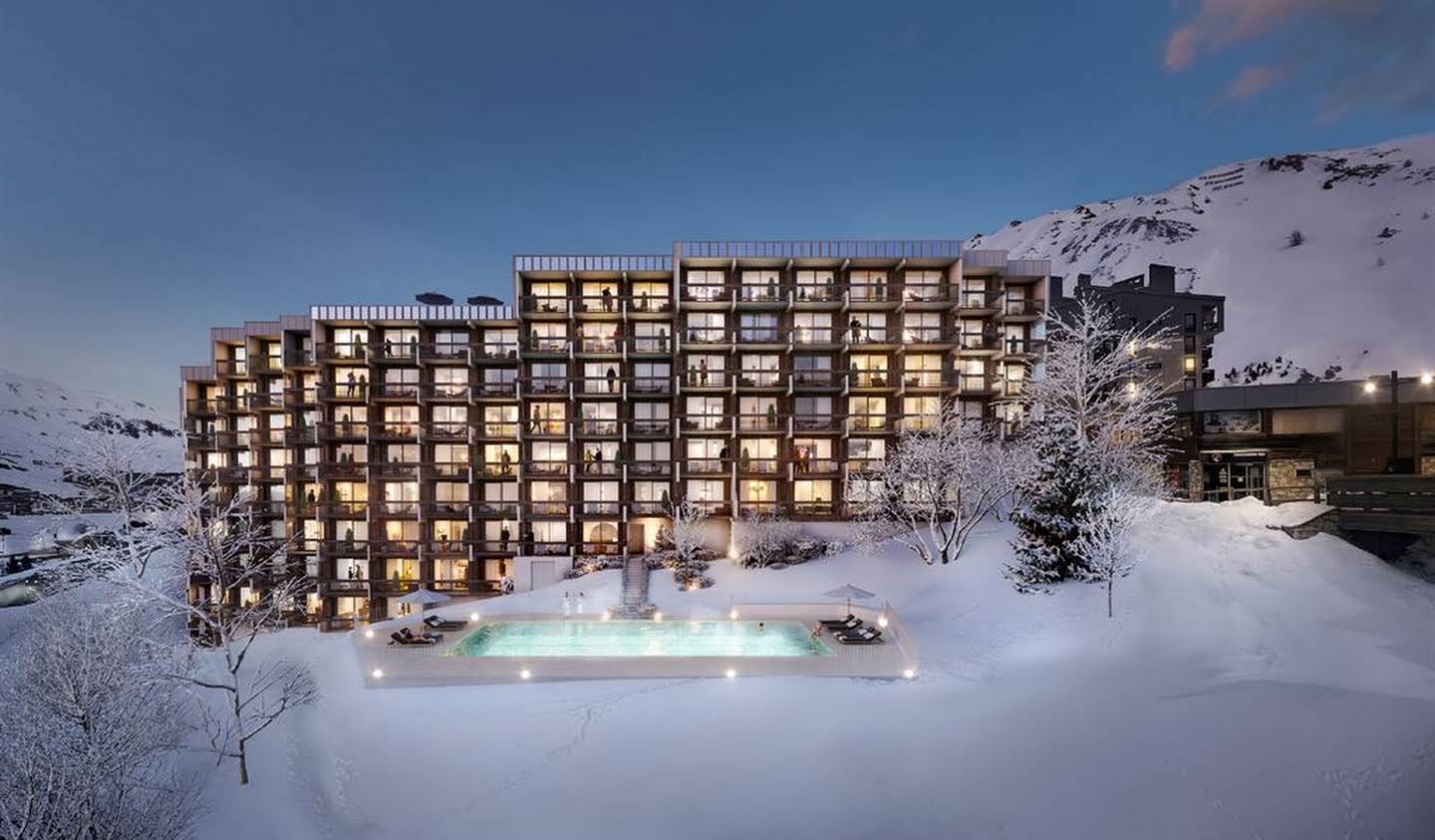 Apartment with pool Tignes