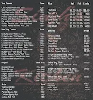 Singh's Kitchen menu 1