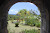 The view from inside Romney Manor on St. Kitts, part of a day trip on the scenic island.