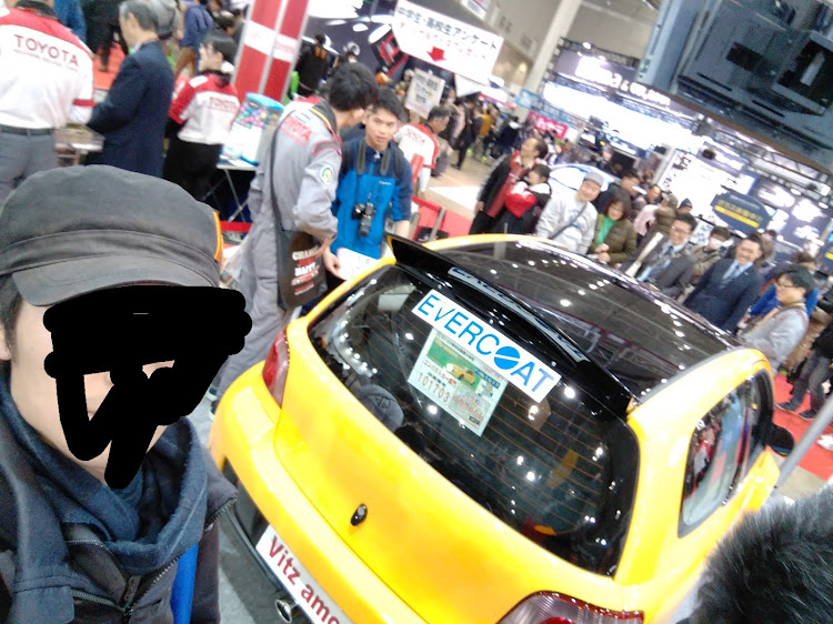 おまっさんさんが投稿したヴィッツ・SCP10・東京オートサロン2019に関するカスタム事例の投稿画像1枚目