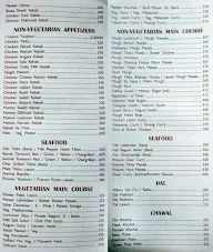 Grand Centre Restaurant & Bar menu 1