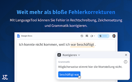 Grammatik- und Rechtschreibprüfung - LanguageTool