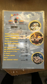 Bash Barbecue & Shawarma menu 1