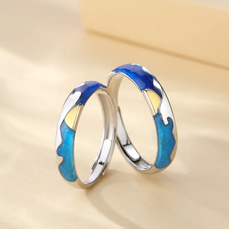 Title 2, Bague Original Ocean Moon Lover
