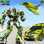 Cover Image of ダウンロード フライングロボットトランスフォーミングゲーム-タンクロボットカーゲーム 1.6.3 APK