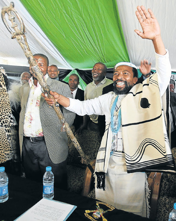 AbaThembu King Buyelekhaya Zwelibanzi Dalindyebo has been released from prison, the correctional services department confirmed. File image