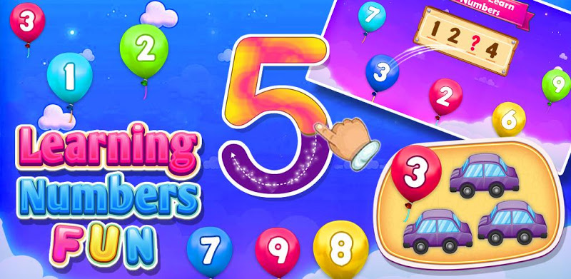 123 writing numbers - numbers Game