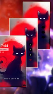 Cat bat gothic theme - náhled