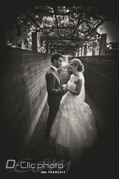 Fotografo di matrimoni Cédric François (d-clicphoto). Foto del 30 luglio 2019