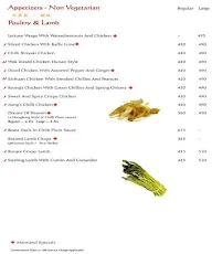 Mainland China menu 4