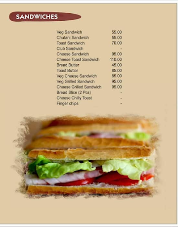 Swami Veg menu 