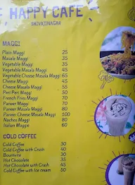 Happy Family Restaurant menu 1