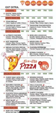 La Pino'z Pizza menu 2