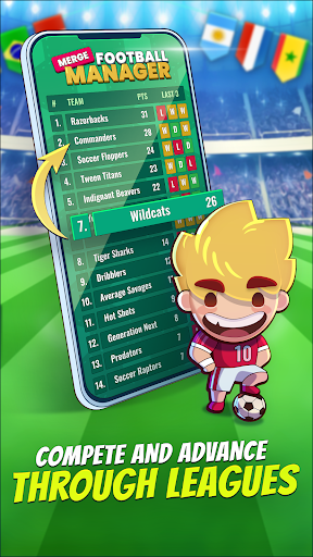 Screenshot Merge Football Manager: Soccer