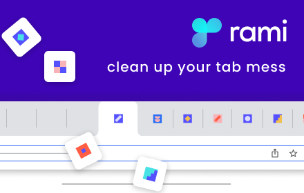 rami - Tab Organizer for Chrome small promo image
