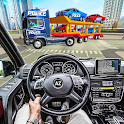 US Police CyberTruck Car