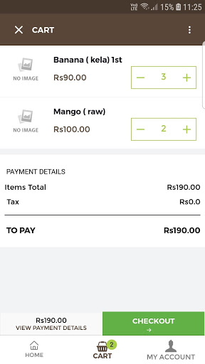 Screenshot PRAYAG FRESH