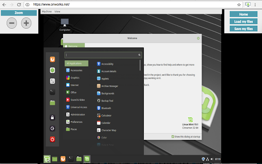 Linux Mint online server