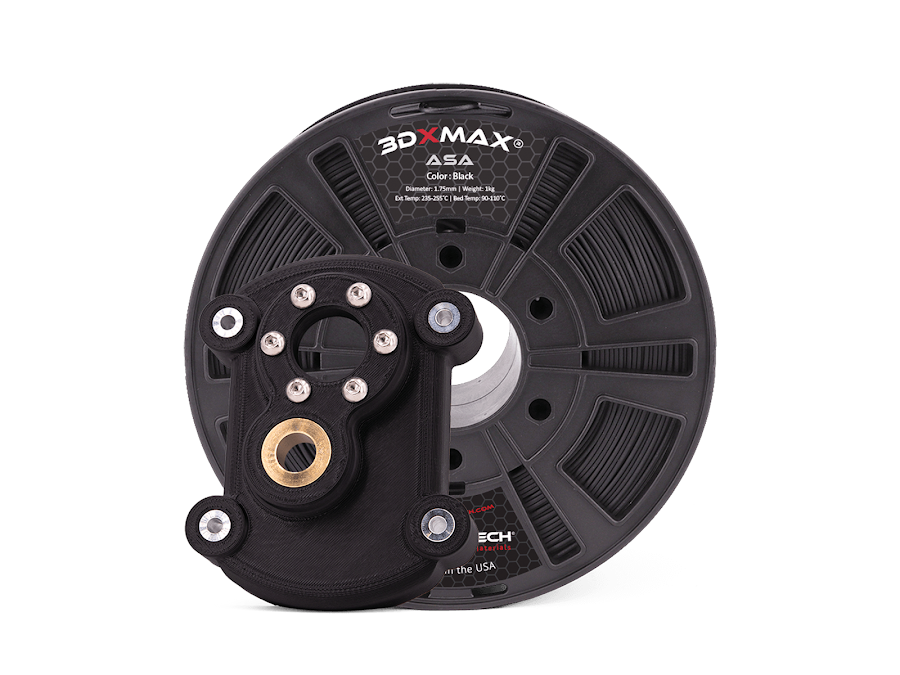 3DXTech 3DXMAX Black ASA Filament - 1.75mm (1kg)