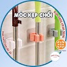 Móc Dán Tường Kẹp Giữ Cây Lau Nhà, Móc Treo Kẹp Chổi, Gài Chổi Dán Tường Chịu Lực Tốt - Buôn Rẻ 00484