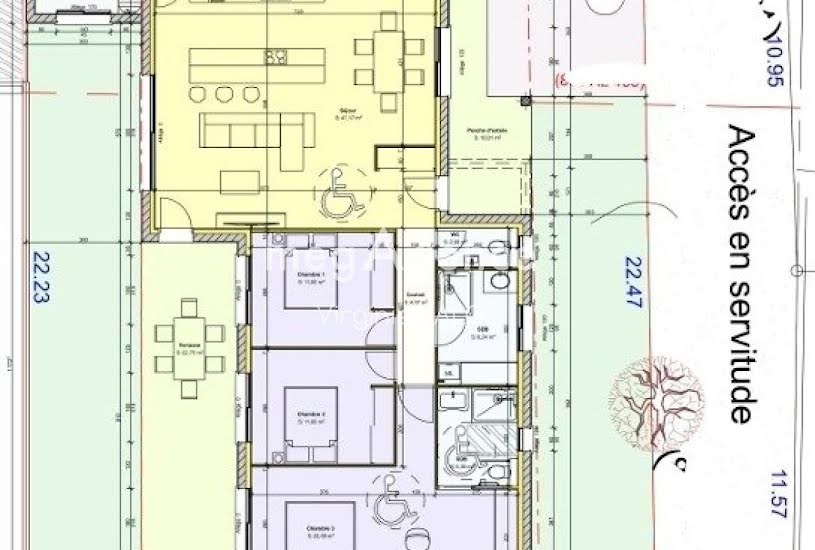  Vente Terrain à bâtir - 446m² à Toulouse (31200) 